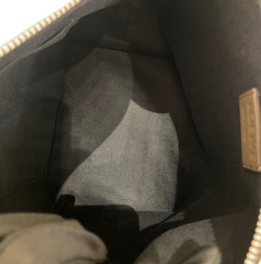 Loewe/羅意威 cubi棕色托特斜挎飯盒包-8