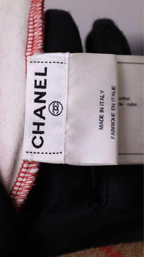Chanel 09年春夏运动系列毛巾材质红色cc圆领短袖-25