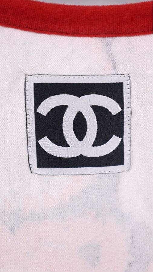 Chanel 09年春夏运动系列毛巾材质红色cc圆领短袖-29