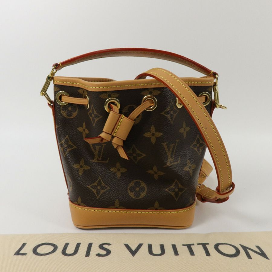 LOUIS VUITTON Monogram Nano Noe手挽肩背兩用袋-6
