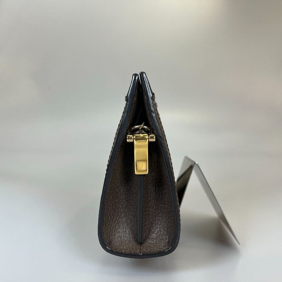 GUCCI 602676  棕Ophidia磁釦肩背包MINI-2