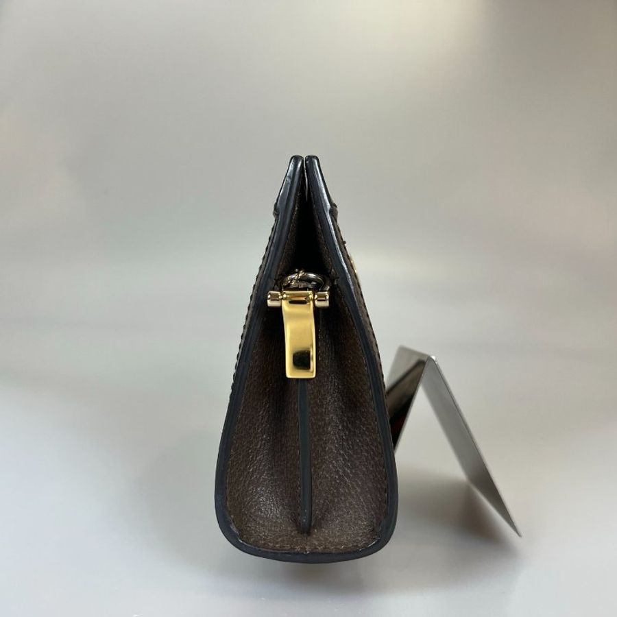 GUCCI 602676  棕Ophidia磁釦肩背包MINI-3