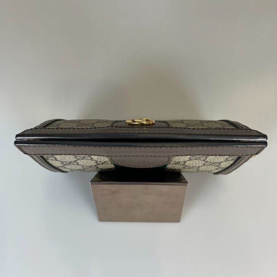 GUCCI 602676  棕Ophidia磁釦肩背包MINI-4