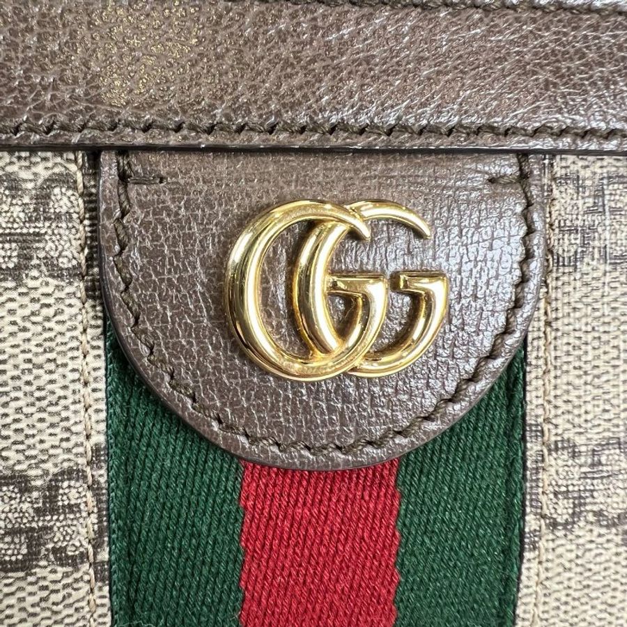 GUCCI 602676  棕Ophidia磁釦肩背包MINI-8