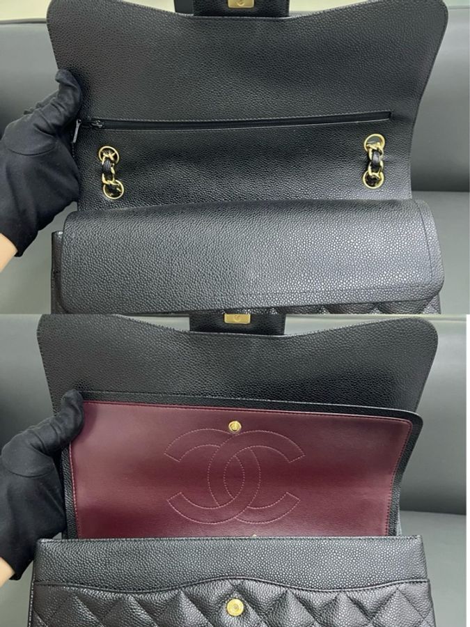 Chanel classic double flap jumbo size-4