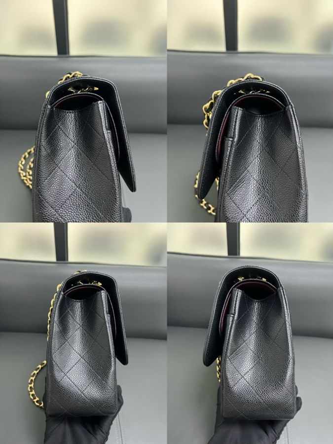 Chanel classic double flap jumbo size-8