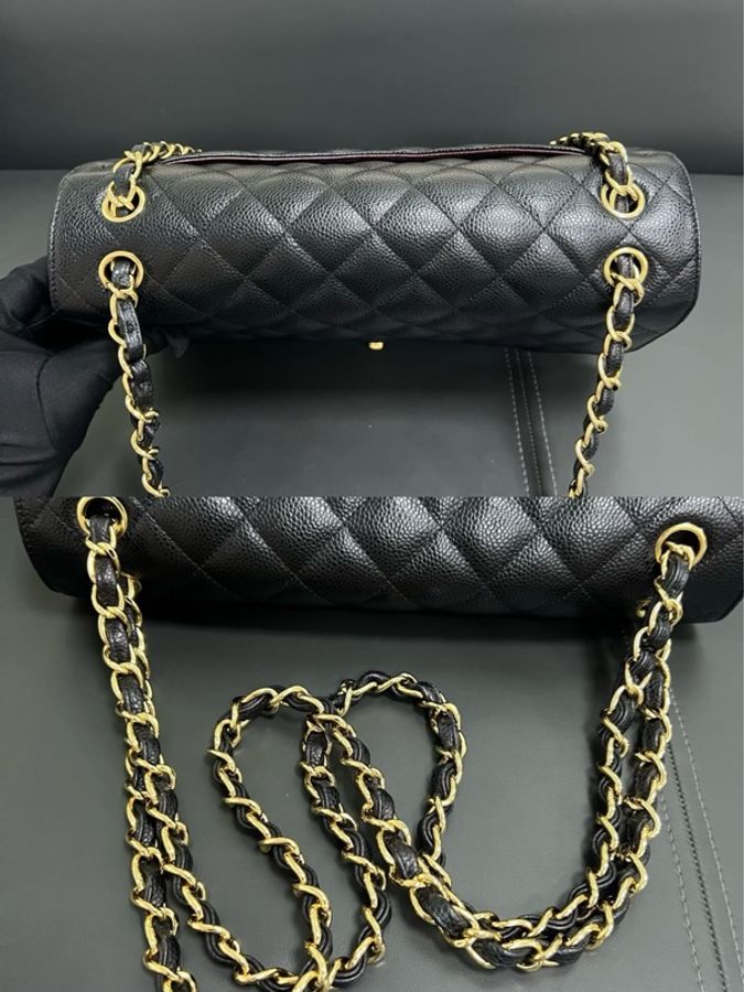 Chanel classic double flap jumbo size-9