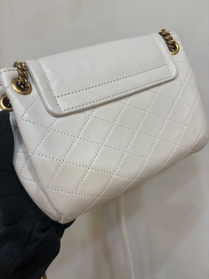 Ysl nolita mini 超氣質奶白色 全新閒置-5