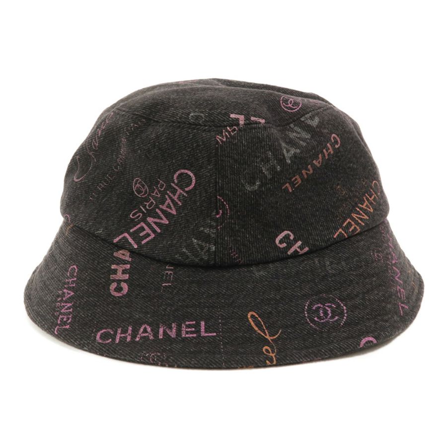 CHANEL 牛仔布Bucket Hat帽子-3