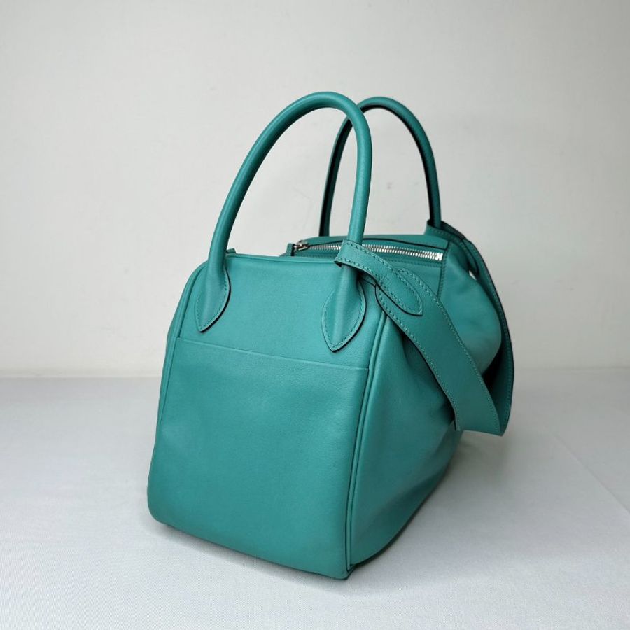 HERMES 藍綠色Lindy 30-5