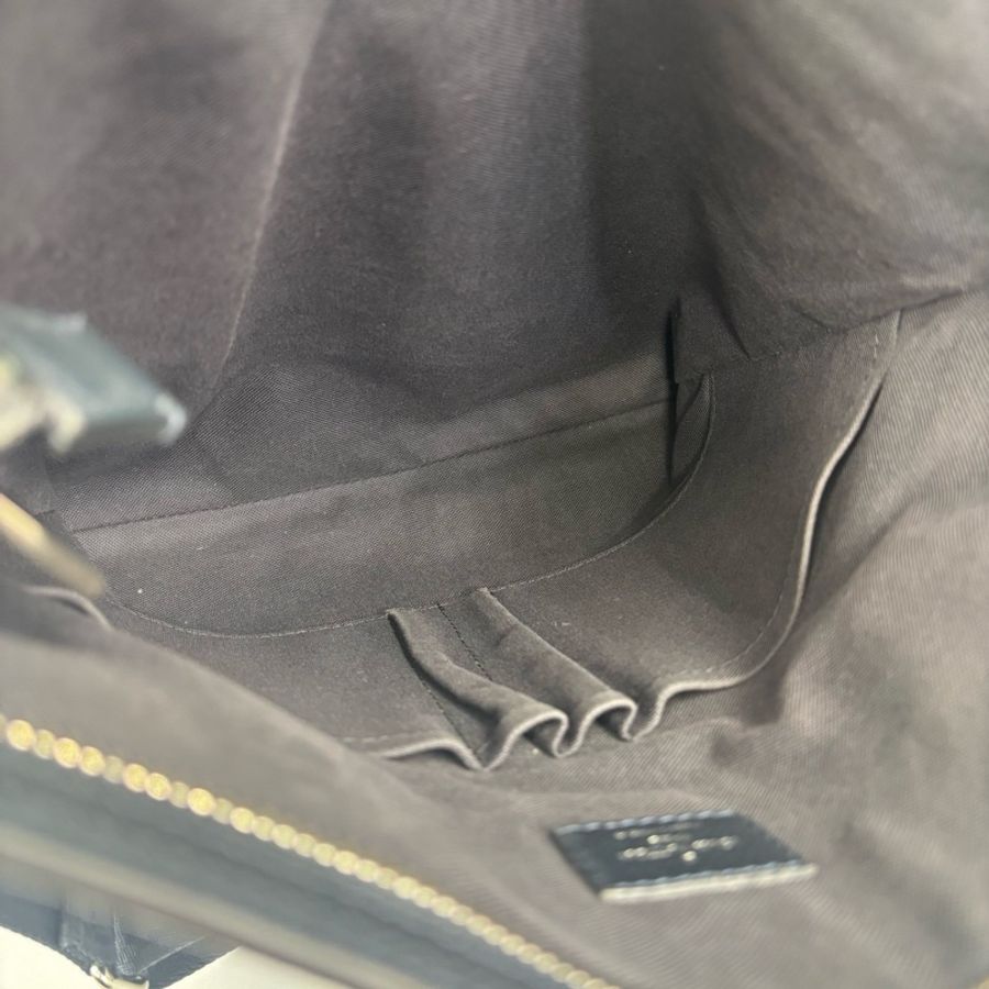 Louis Vuitton 路易威登 深藍色全皮男款斜挎包 尺寸31*32-8