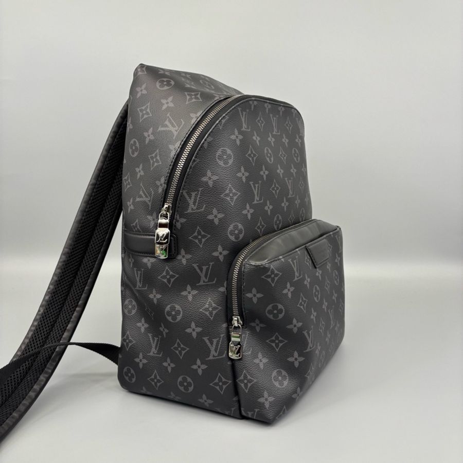 Louis Vuitton 路易威登 Discovery黑老花阿波羅雙肩包 尺寸30*37 A-5