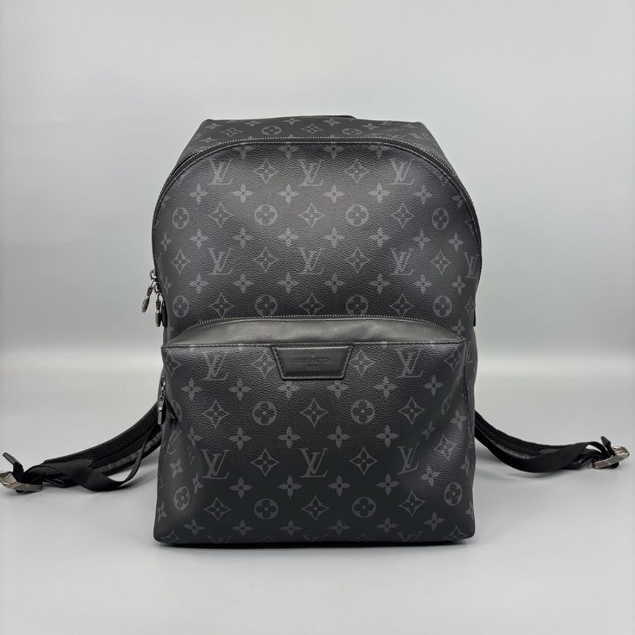 Louis Vuitton 路易威登 Discovery黑老花阿波羅雙肩包 尺寸30*37 A-9