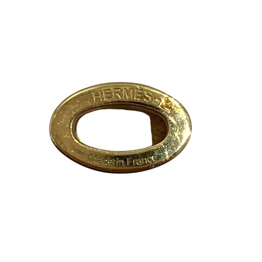 HERMES 愛馬仕 MINI POP H NACKLACE 迷你H琺瑯項鍊 栗子灰 鍍金-6