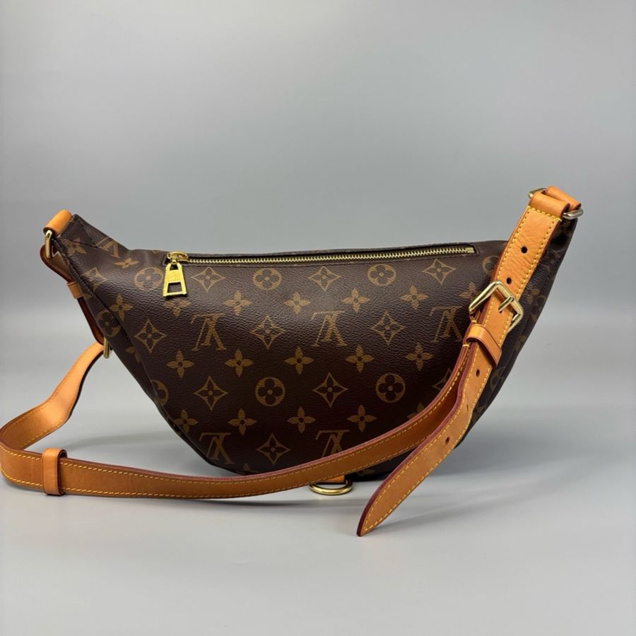 Louis Vuitton 路易威登 男女同款 胸包 經典老花腰包 尺寸36*14-1