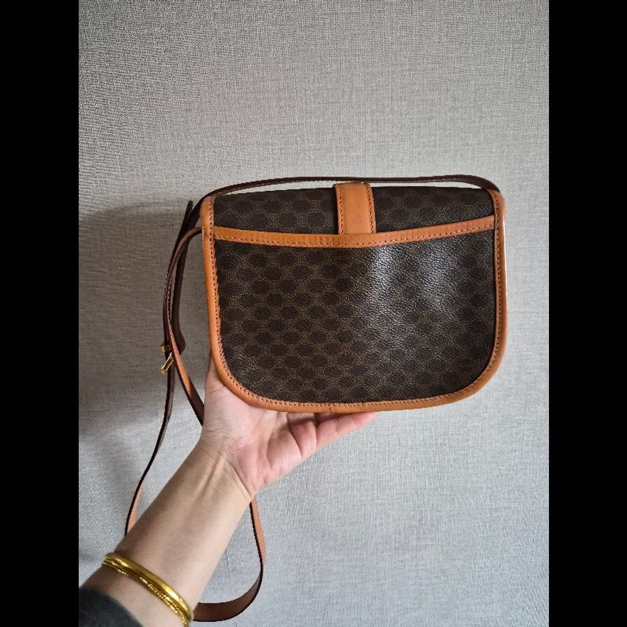 Celine 老花馬鞍包 Vintage 老 Celine-2