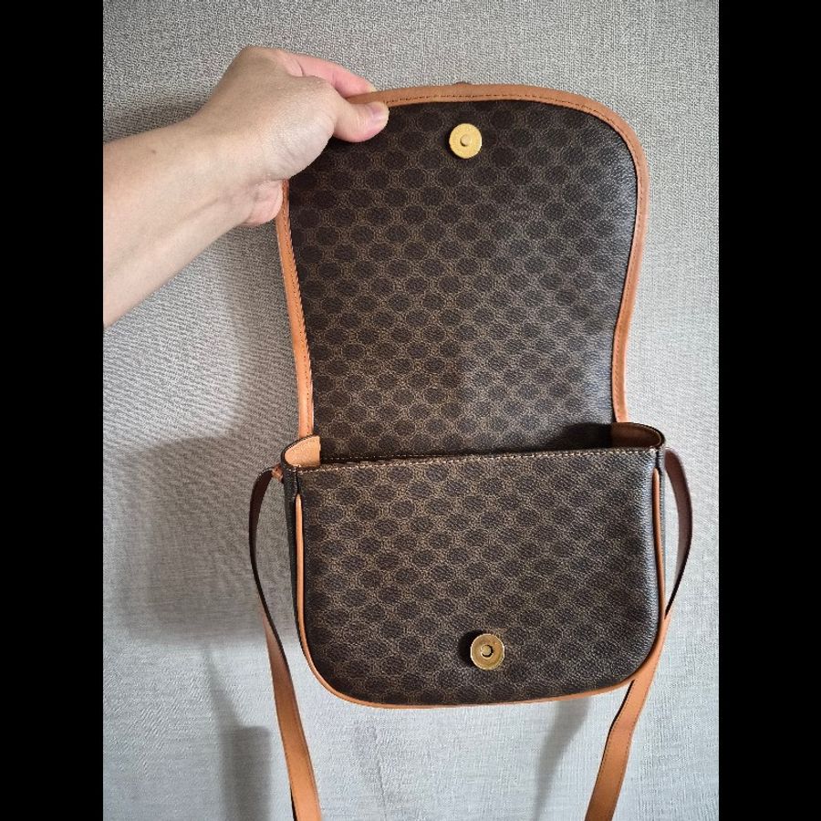 Celine 老花馬鞍包 Vintage 老 Celine-3