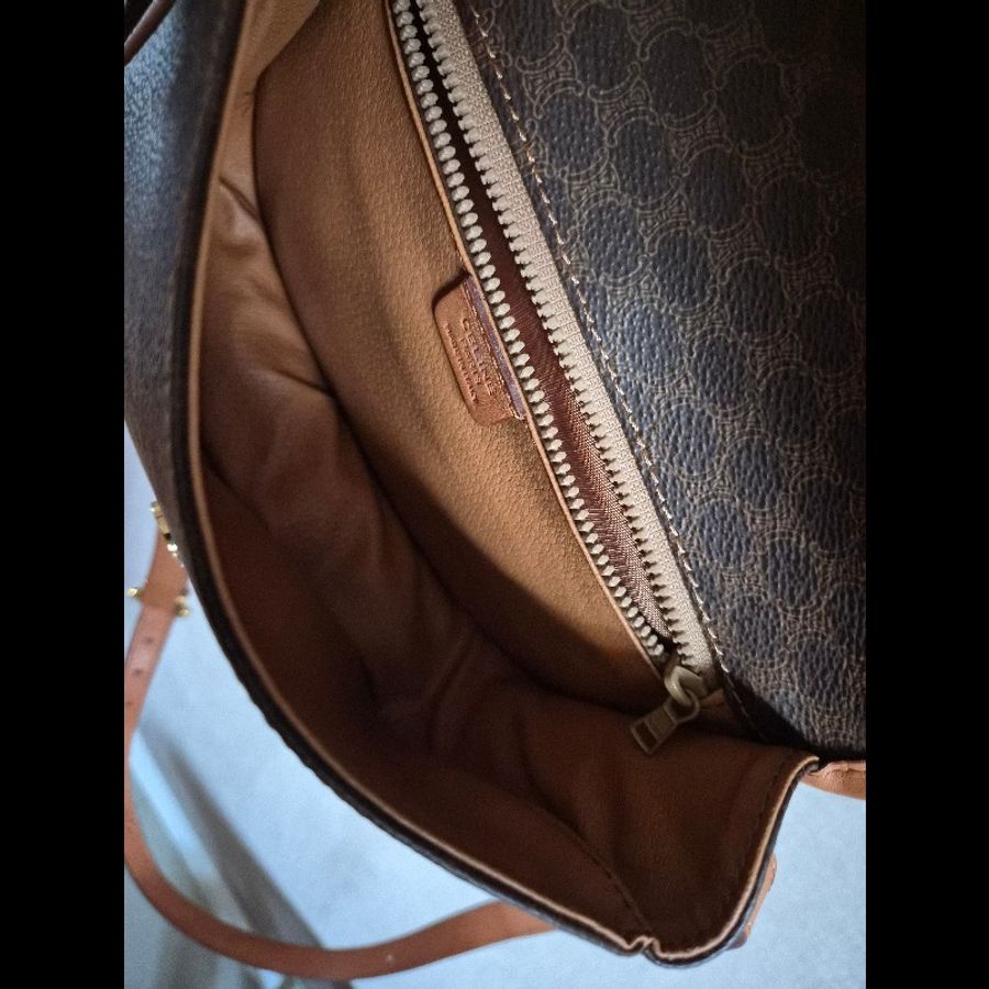 Celine 老花馬鞍包 Vintage 老 Celine-4