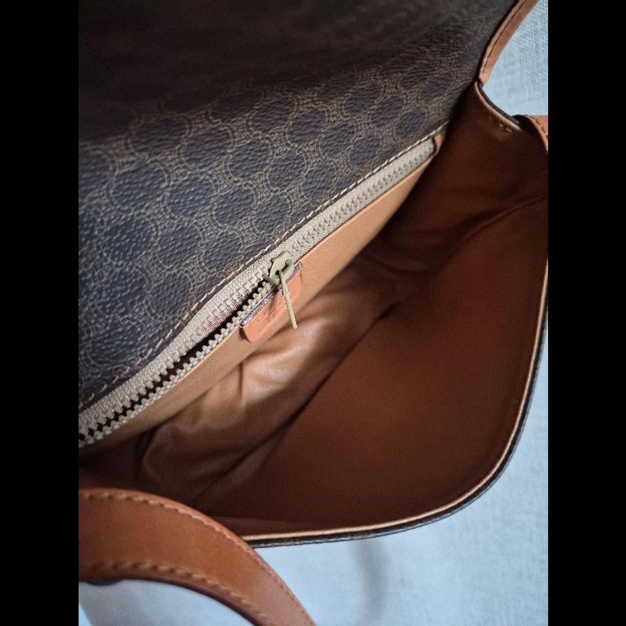 Celine 老花馬鞍包 Vintage 老 Celine-10
