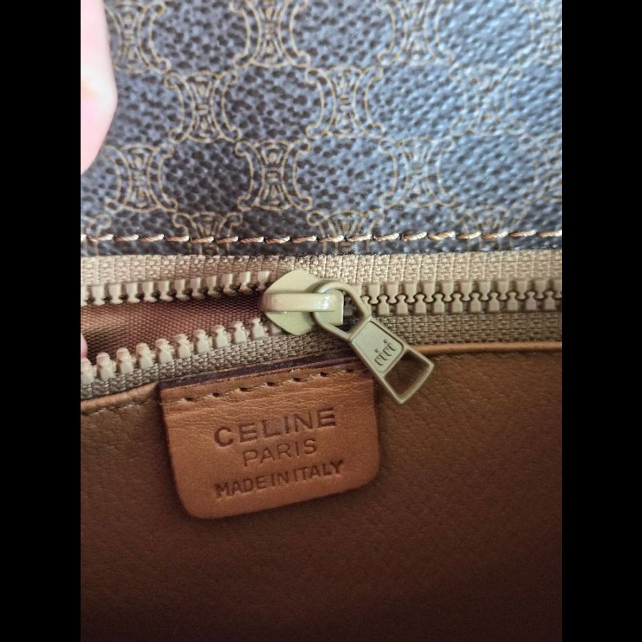 Celine 老花馬鞍包 Vintage 老 Celine-14