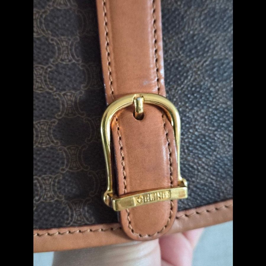 Celine 老花馬鞍包 Vintage 老 Celine-18