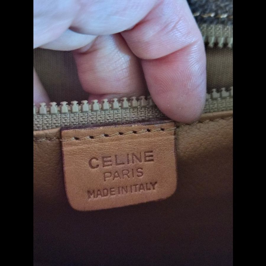 Celine 老花馬鞍包 Vintage 老 Celine-23