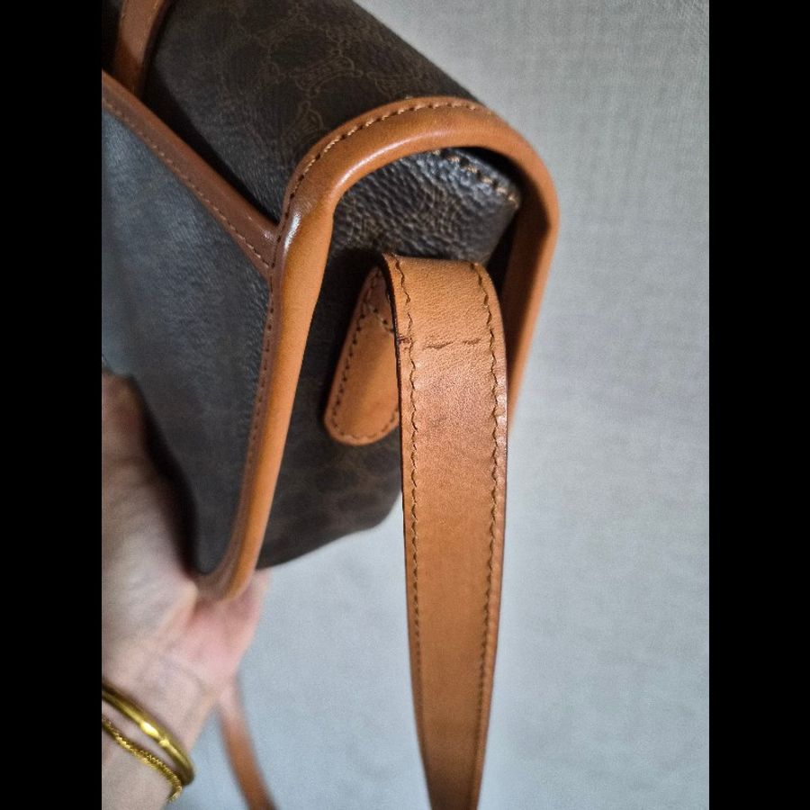 Celine 老花馬鞍包 Vintage 老 Celine-27