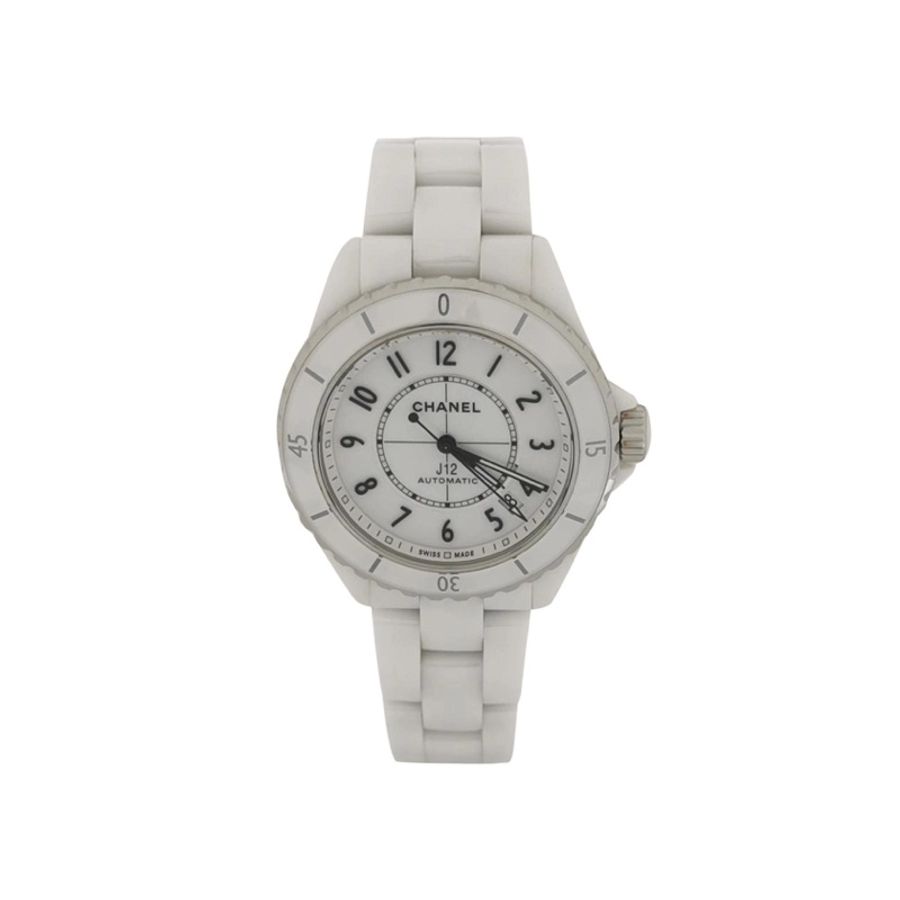 Chanel J12陶瓷圆形表盘自动机械女士腕表H5700-6