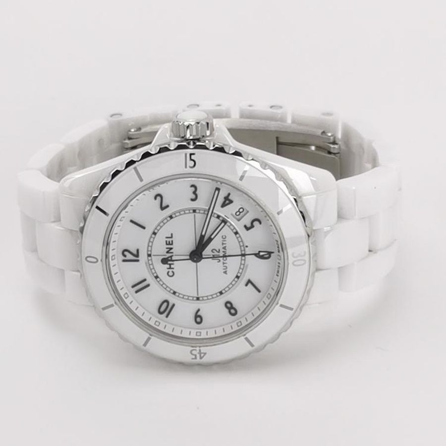 Chanel J12陶瓷圆形表盘自动机械女士腕表H5700-9