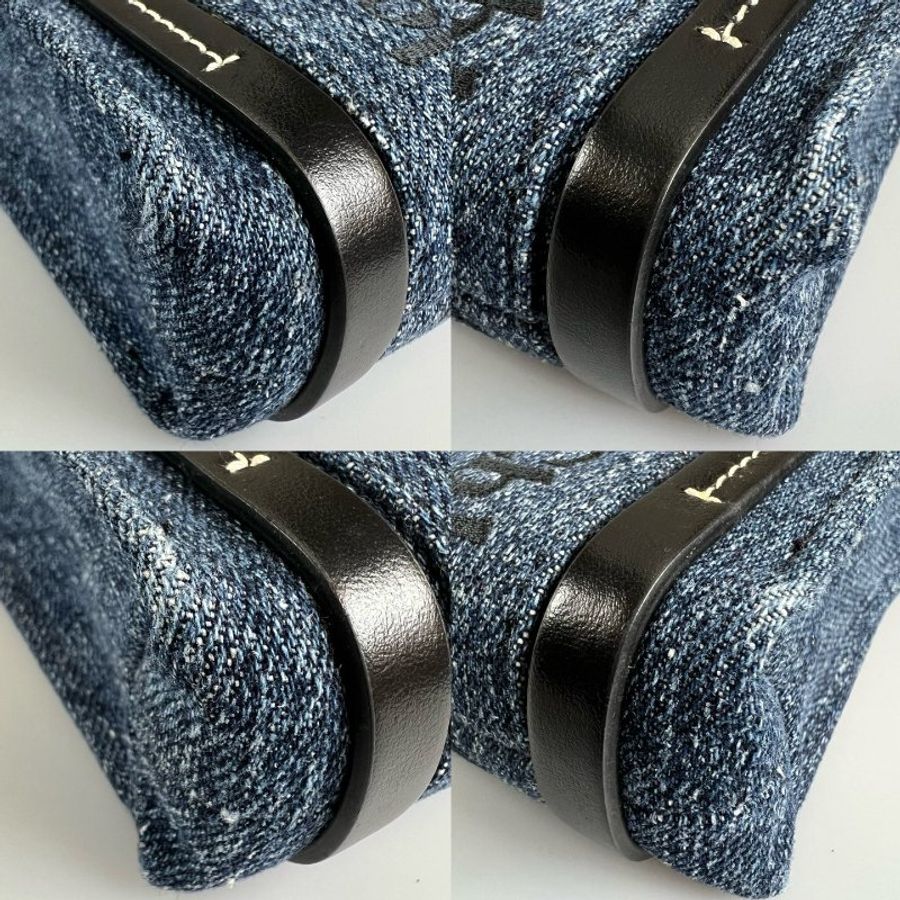全新品 CHLOE 牛仔WOODY NANO肩背包-9