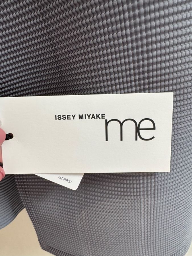 Issey Miyake me灰色外罩衫-22
