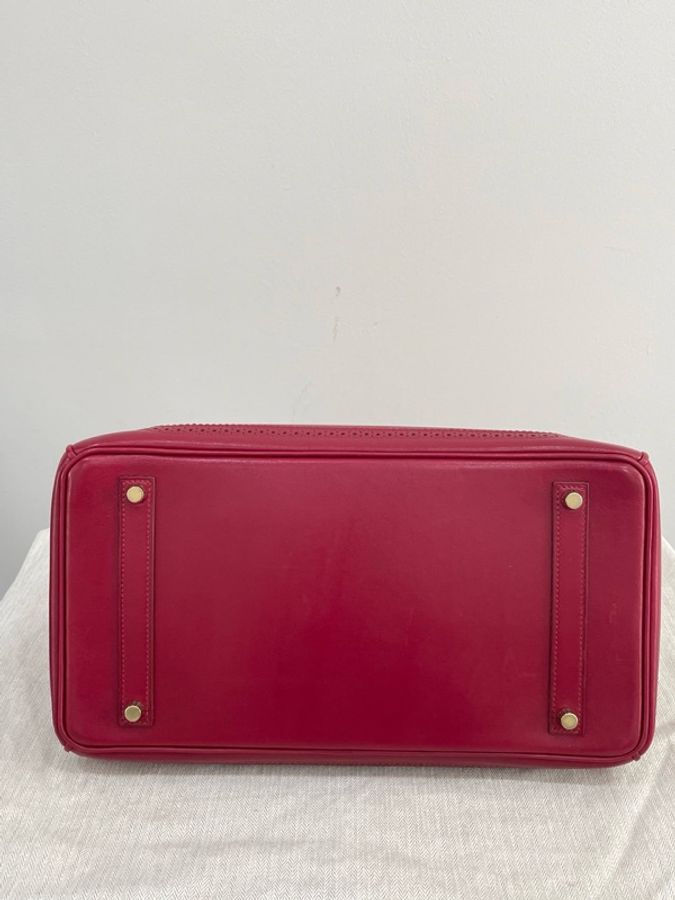 Hermes Birkin 30 Gillies B5 Rubis color-2