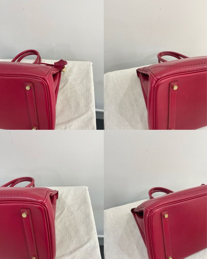 Hermes Birkin 30 Gillies B5 Rubis color-4