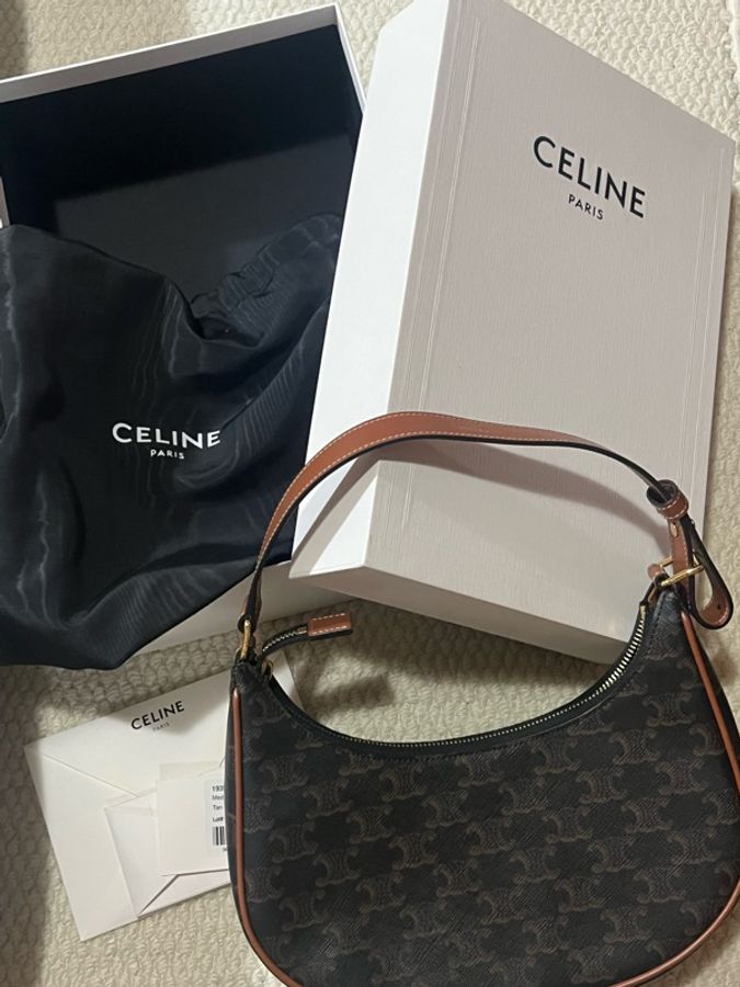 Celine ava medium 老花包 大全配-7