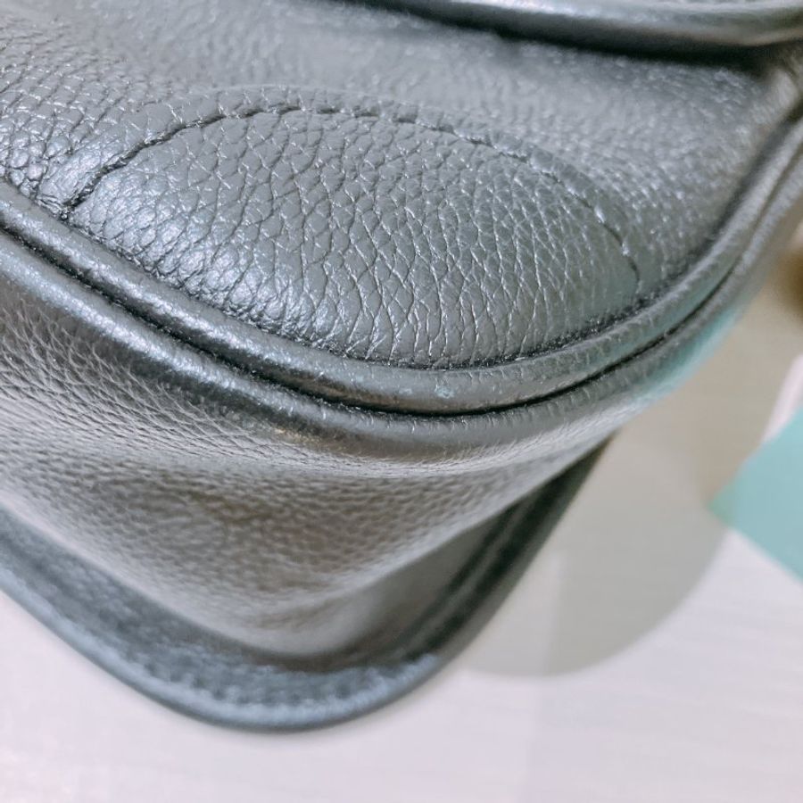 TK2119 Louis Vuitton 路易威登暗經典花紋兩用包包 Diane Bag Monogram Empreinte Black x GHW-6