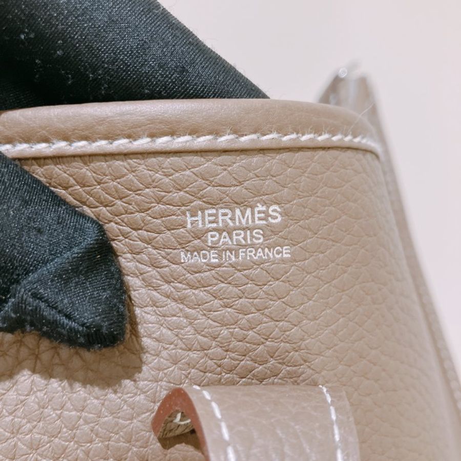 TK2120 Hermes 受馬仕中號依芙連肩帶包包 Evelyne 29 TC Etoupe x PHW Stamp Z-10