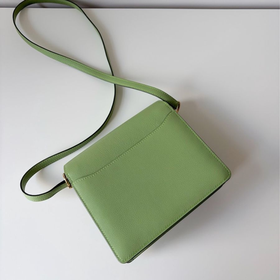 Hermes 愛馬仕 豬鼻子mini roulis19 3i牛油果綠🥑🥑🥑金扣-5