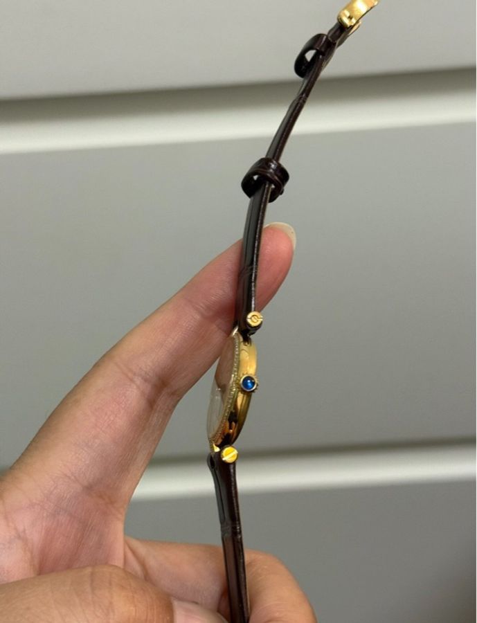 【天啦‼️顏值界的天花板|平價中古表⌚️】卡地亞must中古復古銀包金奢華女士腕表 表徑24mm-7