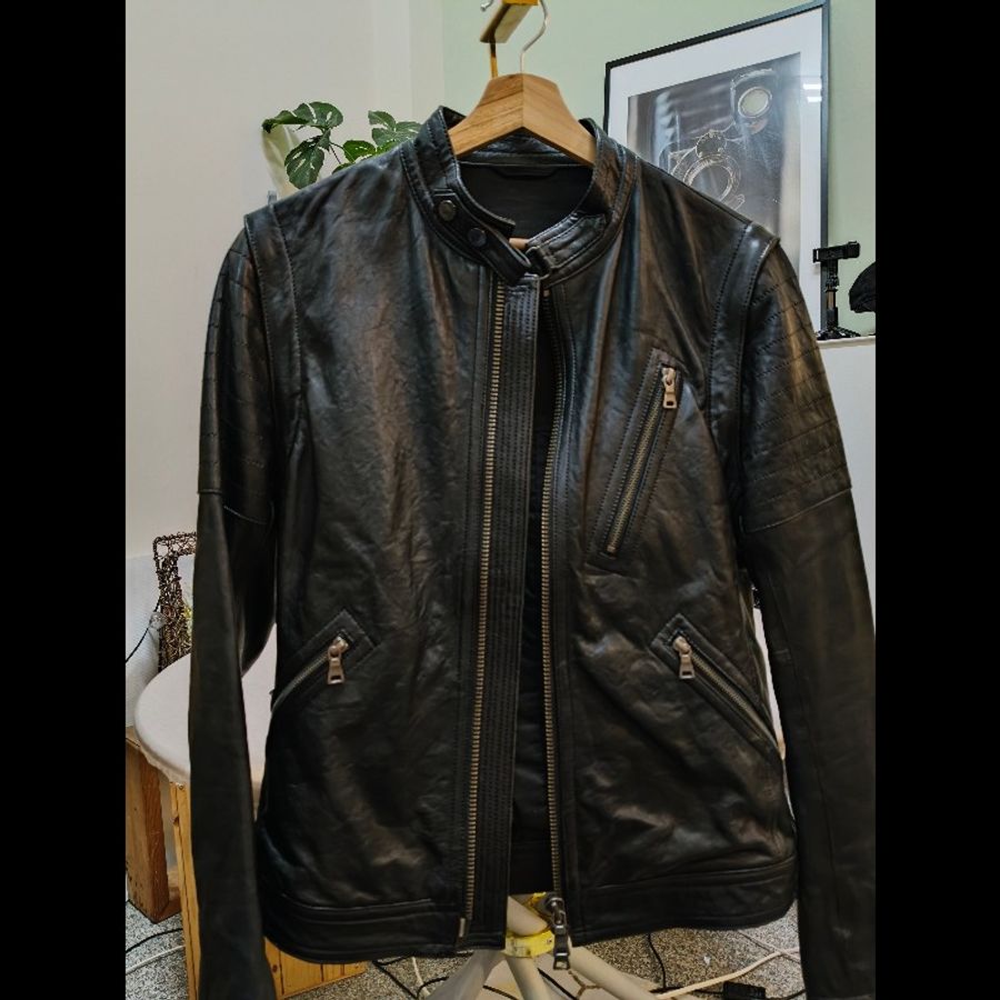 Burberry 騎士皮衣外套-8