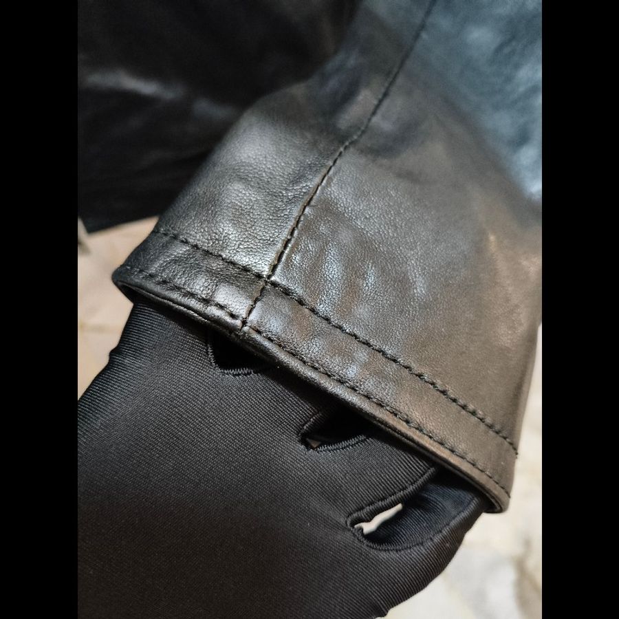 Burberry 騎士皮衣外套-33