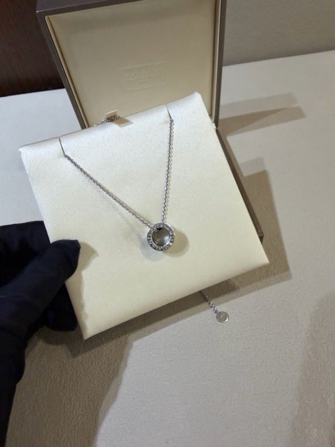 Bvlgari 寶格麗 黑陶瓷 慈善款 彈簧 項鍊 超-2