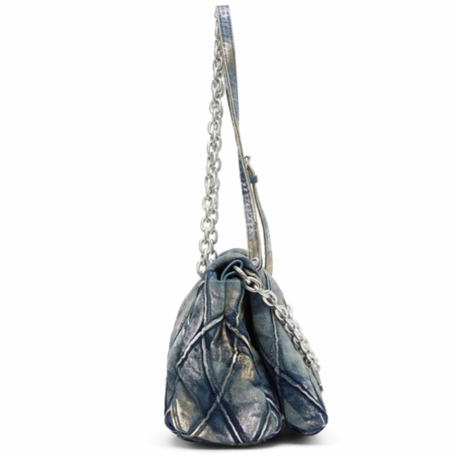 Diesel 女士 Charm-D 單肩包均碼碼27cm*11cm*20cm-4