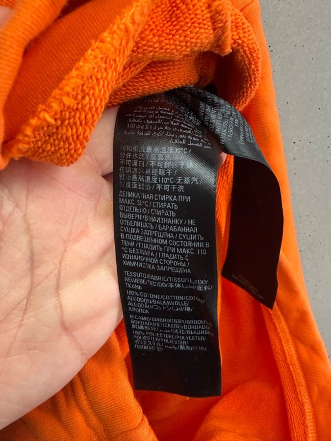 二手 Balenciaga 橘色棉短褲-5