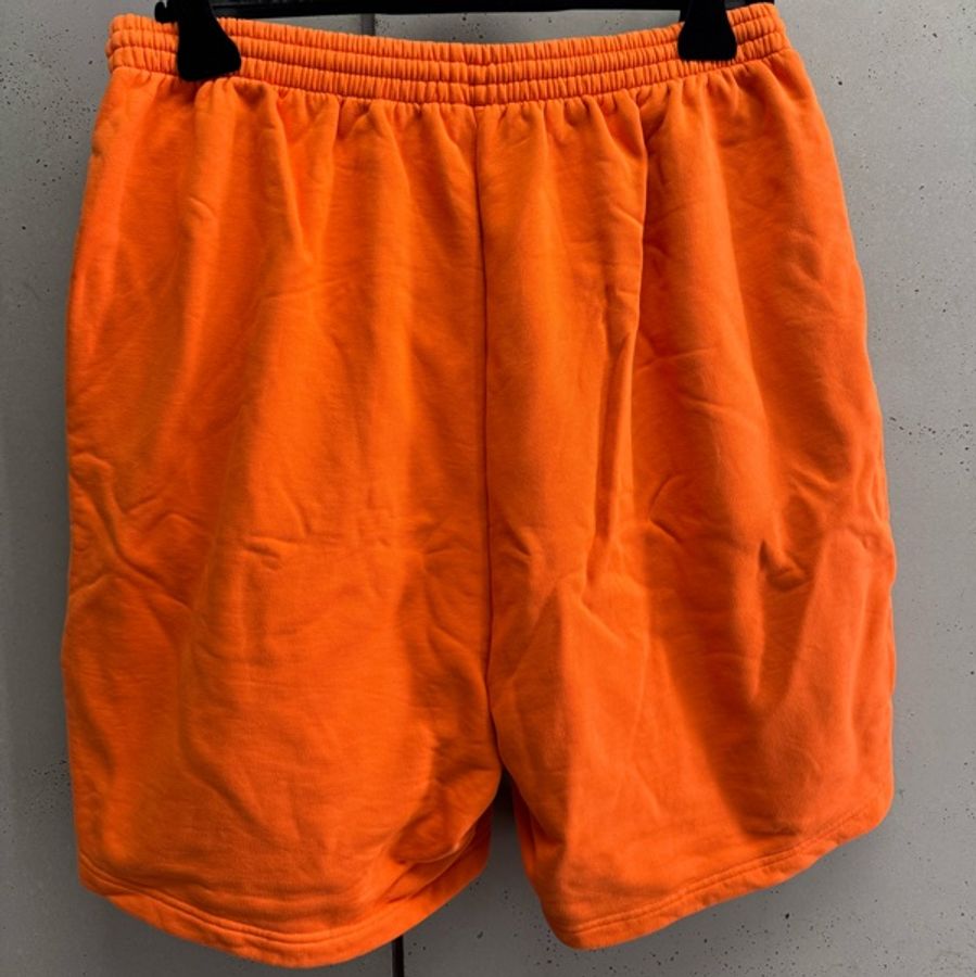 二手 Balenciaga 橘色棉短褲-7