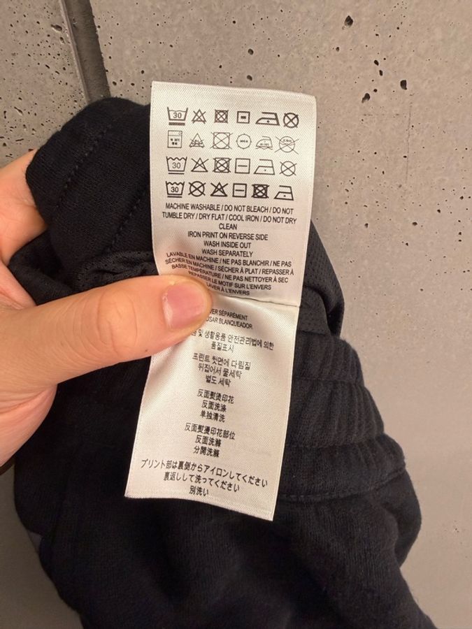 二手Burberry黑色棉短褲-4