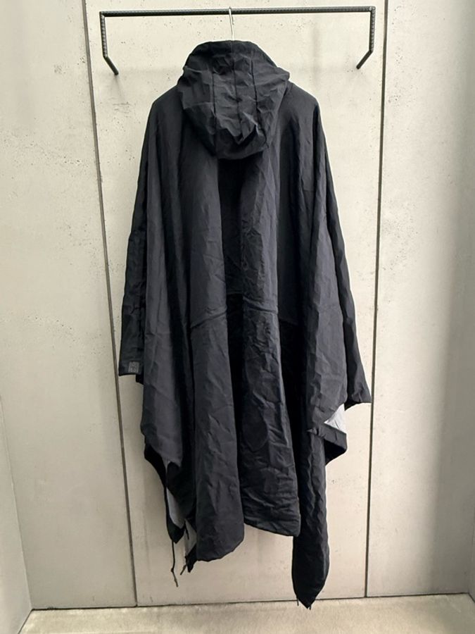 二手Y-3 黑色斗篷外套-1