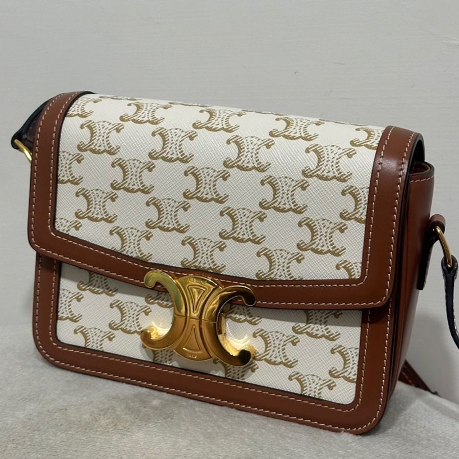 Celine經典teen凱旋門斜背包-0