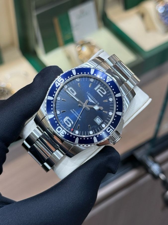 浪琴Longines 康卡斯潛水系列 L3.742.4.96.6-2