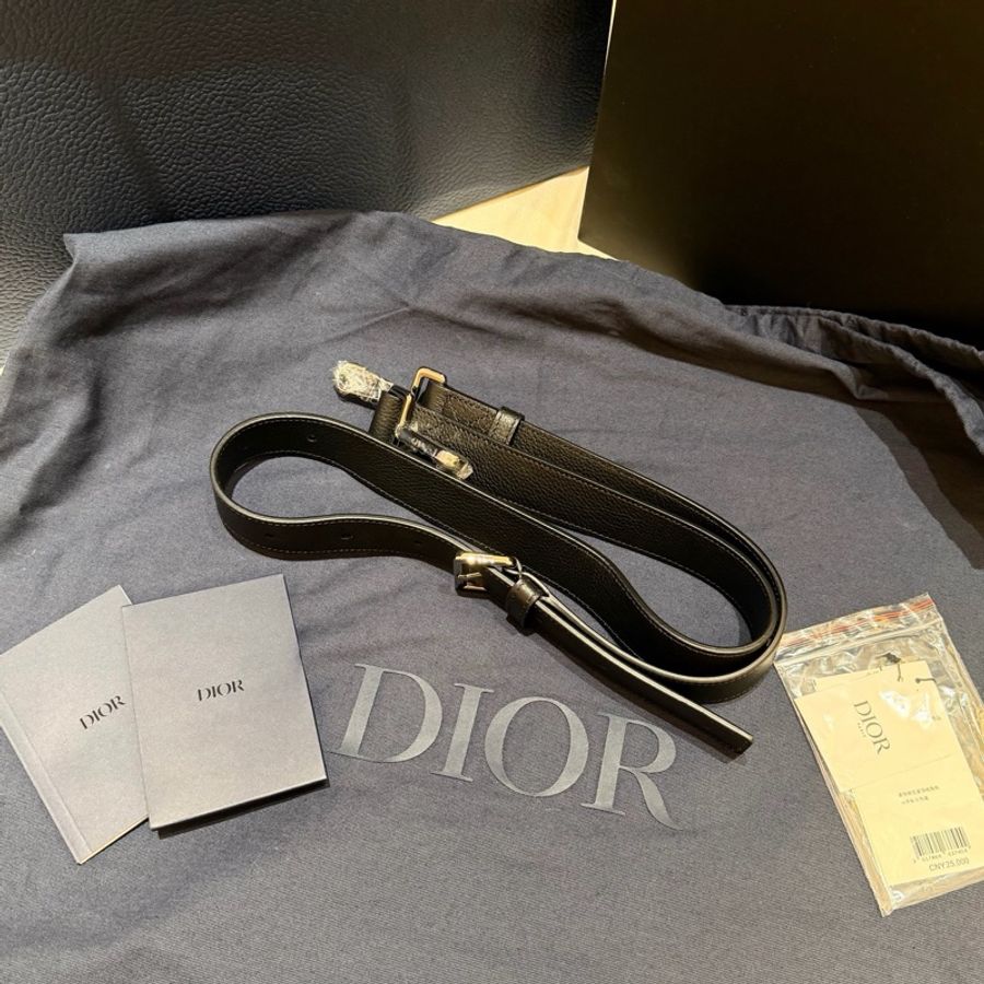 迪奧 Dior East-West 手袋 黑色 Oblique-6