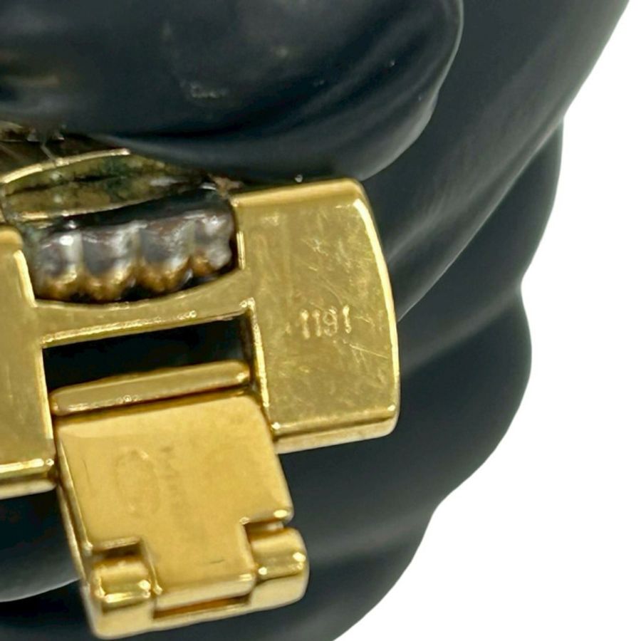 Christian Dior 復古八角形不鏽鋼石英腕錶 金色 31990-3